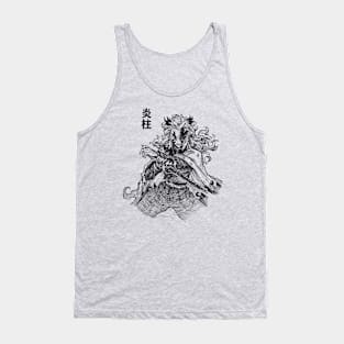 Mad Samurai with sword Tank Top